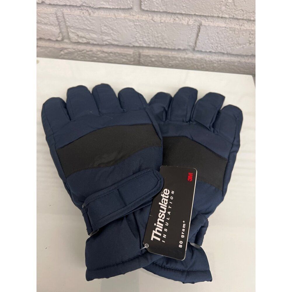3M Men Thinsulate Insulation Blue Gloves One Size Fits Most